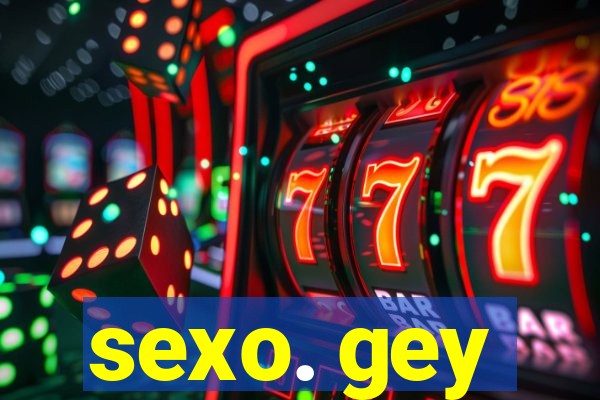 sexo. gey